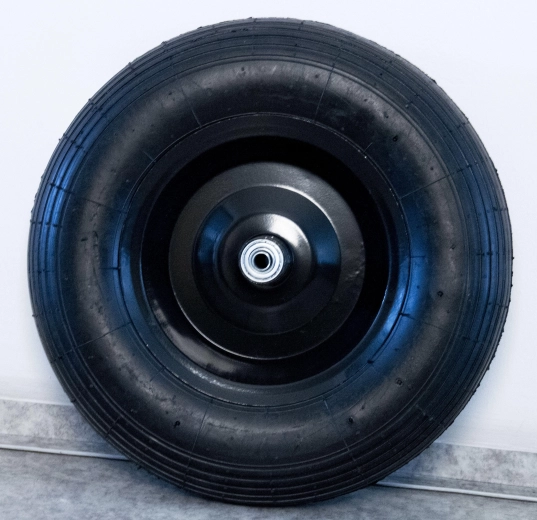 Reserve oppusteligt hjul med stålfælg 4.00-8