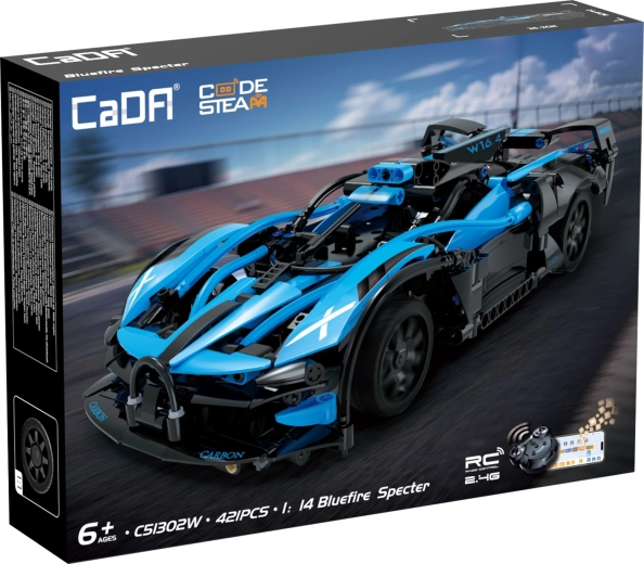 CADA byggesæt Bluefire Specter 1 RC med fjernstyring