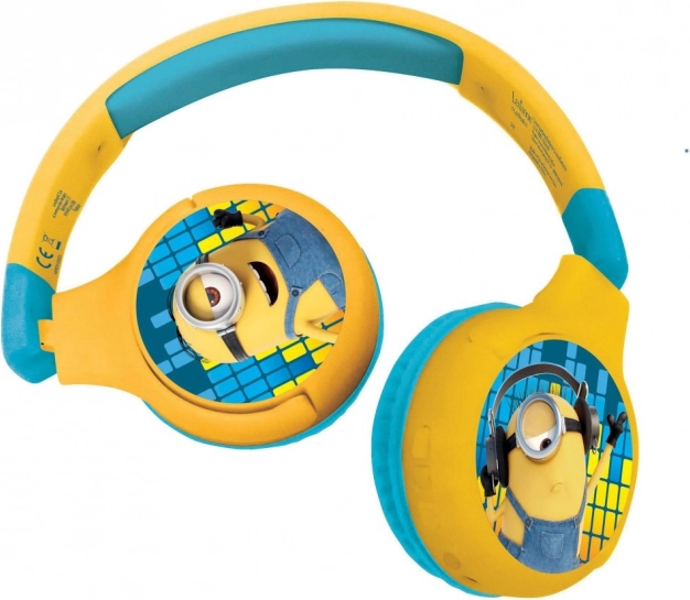 Børnehovedtelefoner Minions 2i1