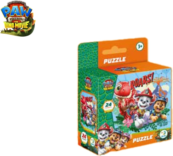 Puslespil Paw Patrol: The Dino Movie 24 brikker 22 × 22 cm