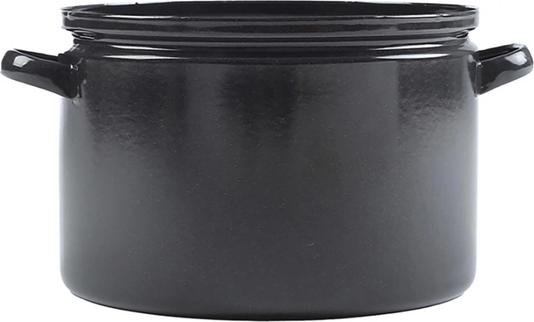 Emaljeret gryde 50 l, diameter 48 cm – BELIS Standard