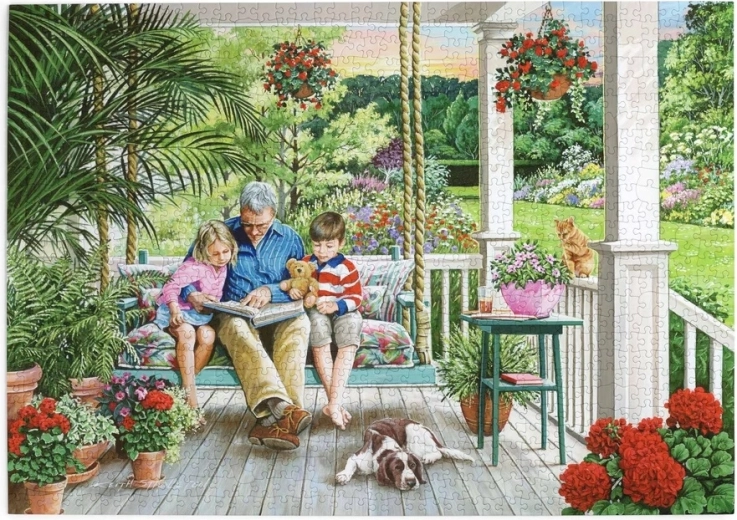 House of Puzzles-puslespillet Tid til eventyr, 1.000 brikker