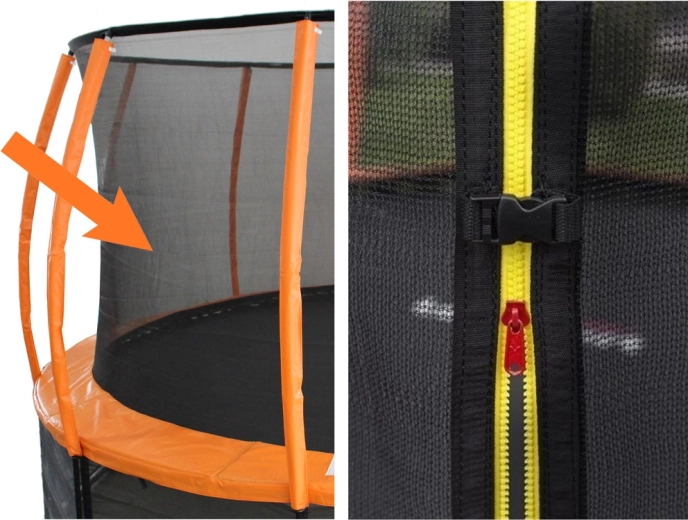 Indvendigt beskyttelsesnet til trampolin LEAN Sport Best 10 ft - 1 stk.