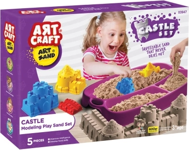 Art Craft kinetisk sand slot 600 g