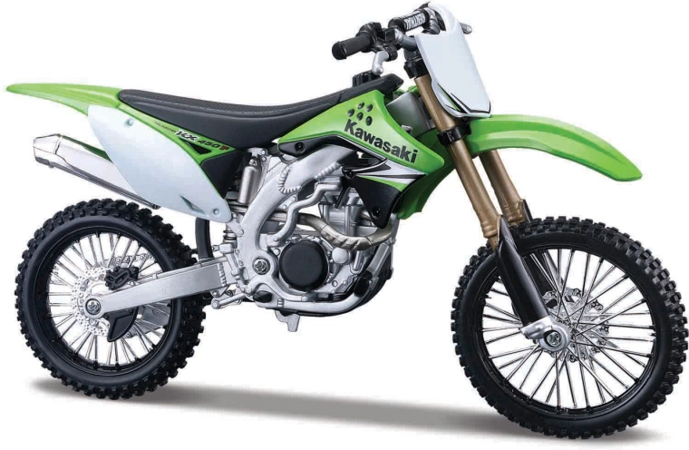 Maisto motorcykel Kawasaki KX 450F 1:12