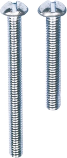 Skruer med cylindrisk hoved M2 × 10 mm, 10 stk.