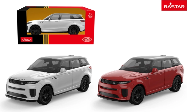 Metalbil Range Rover Sport SV RASTAR 1:43 rød - 1 stk.