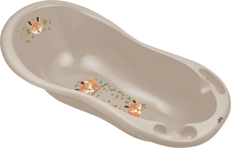Maltex babybadekar The Nature Buddies 100 cm ræv beige
