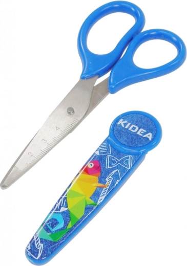 Kidea børnesaks med etui 13 cm