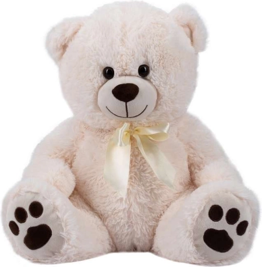 Free2Play plysbamse Cuddly 38 cm hvid - 1 stk.
