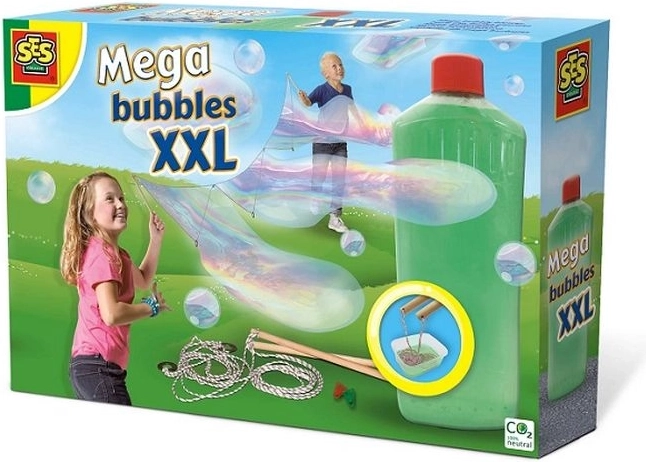 SES mega bobler XXL – sæt til gigantiske sæbebobler