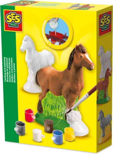 Kreativt gipssæt hest