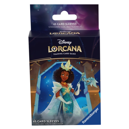 Disney Lorcana sæt 5 kortlommer Tiana (65 stk.)