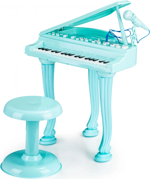 Børne-tangenter med mikrofon og MP3-afspiller