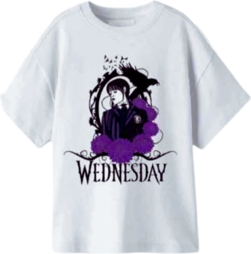 Hvid T-shirt Wednesday