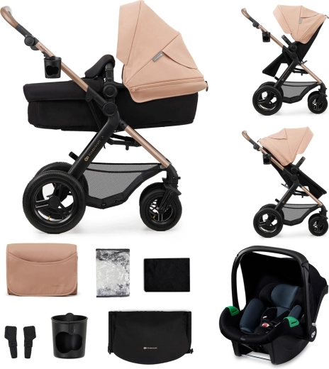 Kinderkraft kombivogn Moov 2 Air 3i1 moonlight grey