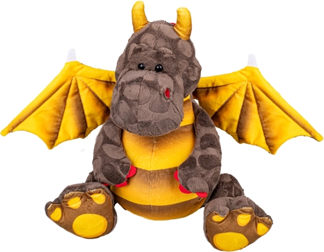 Brun plysbamse-drage 23 cm til babyer