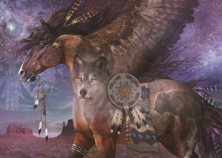 ANATOLIAN Puslespil Spirituelle vejledere 1500 brikker