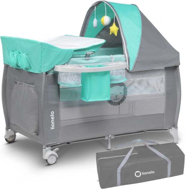 Rejseseng Sven Plus fra Lionelo – Turkis