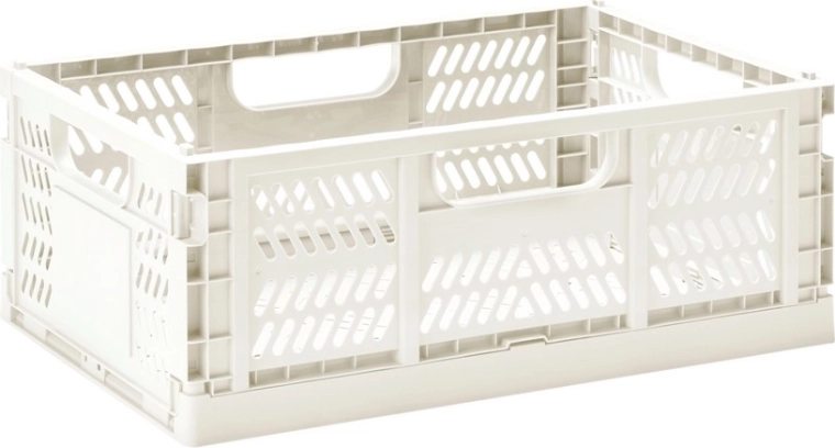 3 Sprouts sammenklappelig transportkasse large cream