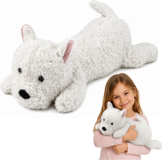 Plys-hund West Highland hvid 40 cm - 1 stk.