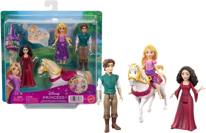 Disney Princess-sæt med 4 mini-dukker fra To på flugt