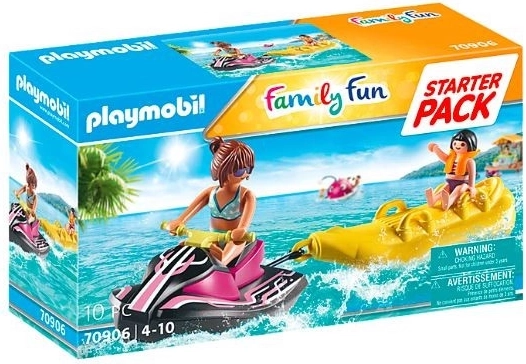 Playmobil Family Fun Startpakke Vandscooter med bananbåd
