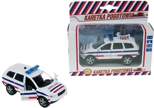 Ambulance 11 cm med polsk stemme