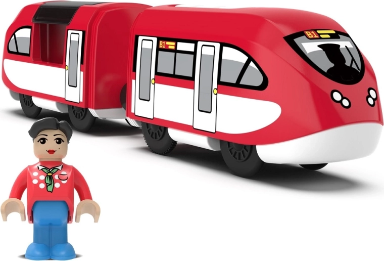 Elektrisk bytog med lokomotivfører 2Kids Toys