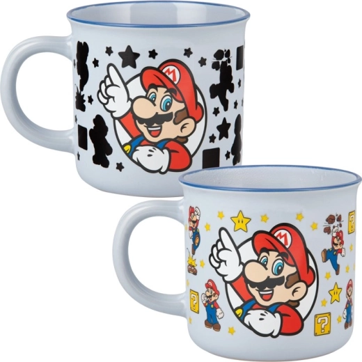 Nintendo Super Mario keramikkrus med varmefølsomt motiv Mario