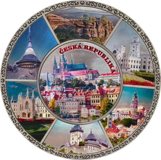 Dekorativ tallerken Tjekkiet Sparkys