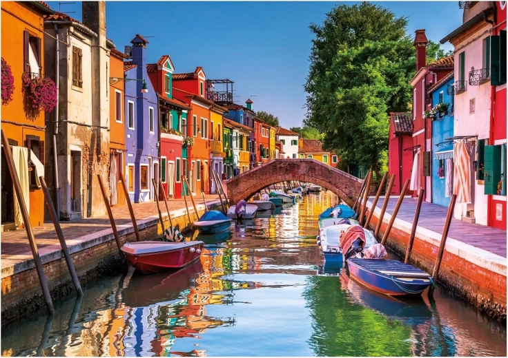 Educa puslespil Burano, Italien – 3000 brikker