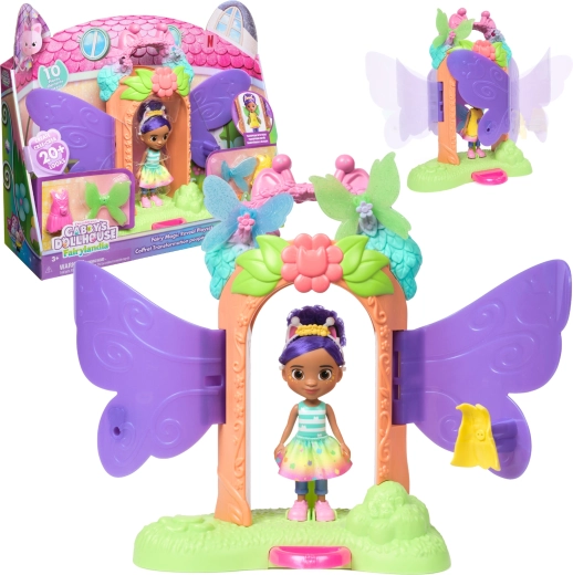 Gabby’s Dollhouse Fairylandia magisk forvandling til fe med dukken Gabi