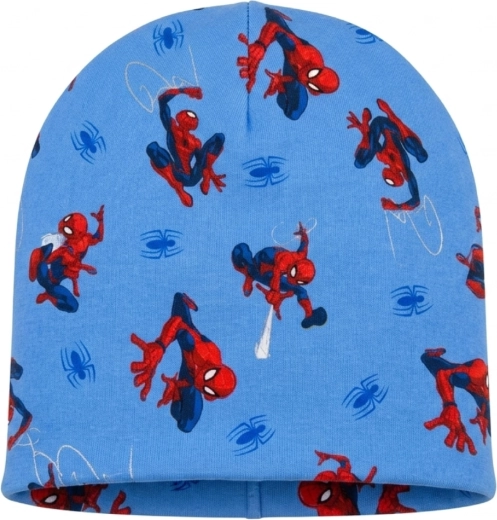 Bomulds overgangshue Marvel Spider-Man blå