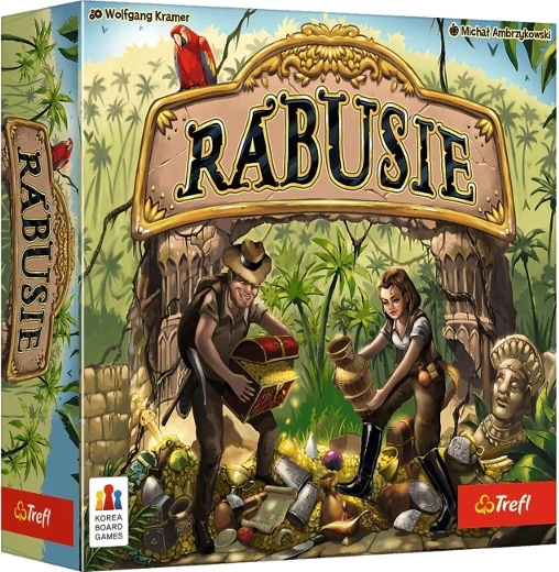 Rabusie – familie-kortspil om at dele skatte
