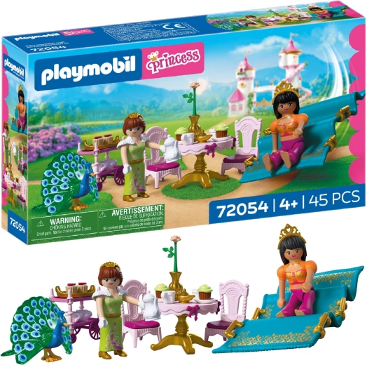 Playmobil Prinsesser – besøg fra fjerne egne med flyvende tæppe og eftermiddagste
