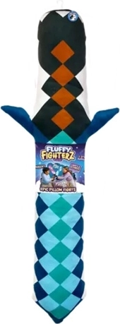 Fluffy Fighterz blå lyssværd med lyd