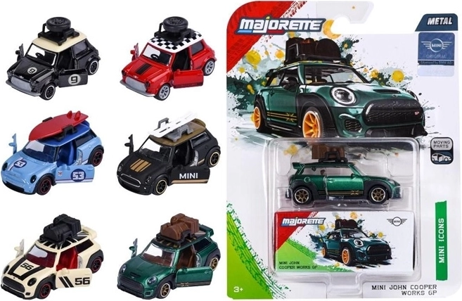 Majorette Mini Deluxe sæt med 6 biler