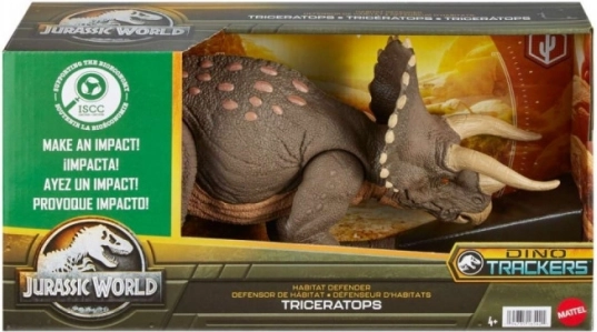 Jurassic World Triceratops – miljøvenlig figur med AR-funktioner