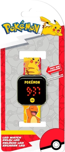 Børne LED-ur POKÉMON med kalender