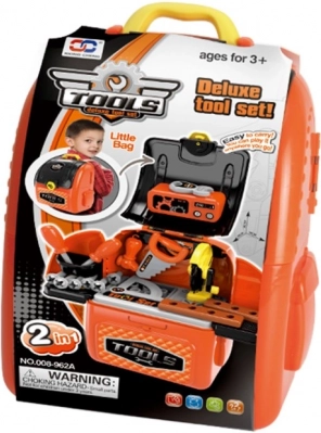 Værktøjssæt til børn i rygsæk