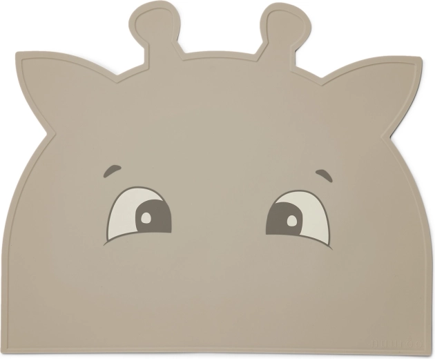 NuuRoo Albert silikoneunderlag giraffe cobblestone
