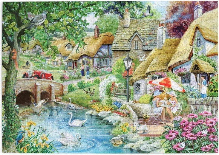 House of Puzzles-puslespillet Morgenkaffe, 1000 brikker