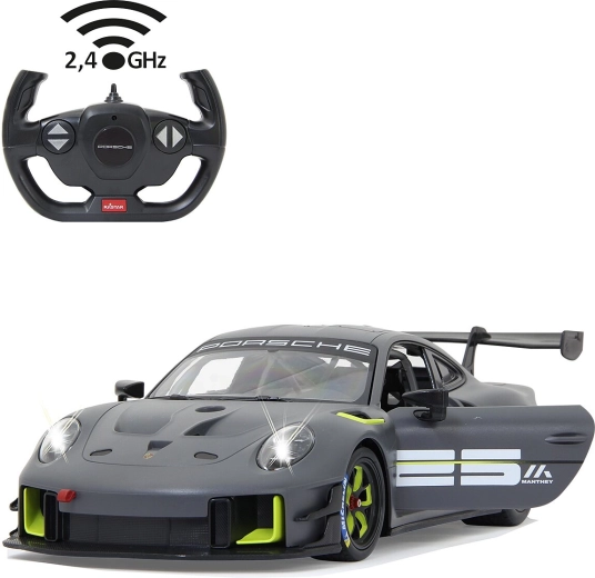 RC-bil Porsche 911 GT2 RS Clubsport 25 i skala 1:14, grå