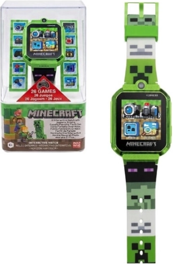Interaktivt Minecraft-ur