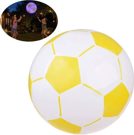 Oppustelig LED-bold til børn 45 cm