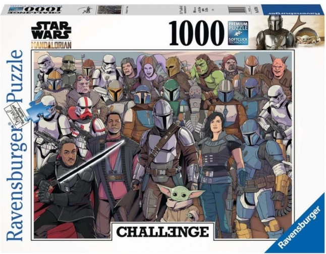 Puslespil Ravensburger Star Wars Mandalorian Udfordring 1000 brikker