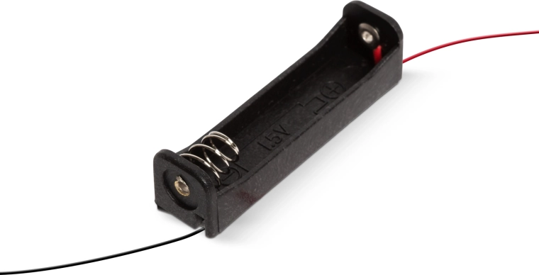 Batteriholder til AAA med kabel