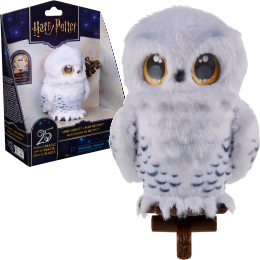 Spin Master Harry Potter mini interaktiv ugle Hedvig - 1 stk.