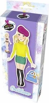 magnetisk påklædningsdukke outdoor